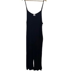 Chic Black Spaghetti Strap Jumpsuit